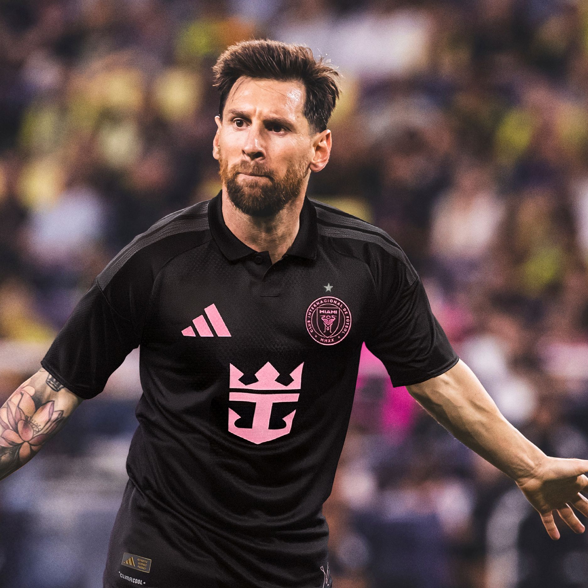 adidas Adult Inter Miami CF Lionel Messi #10 2026 Secondary Authentic 'Presagio' Jersey product image