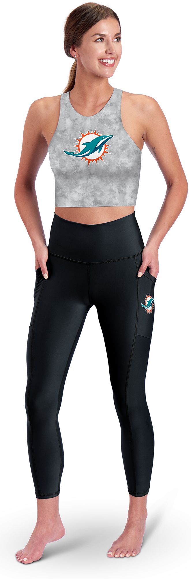 Dick's Sporting Goods Certo Women's Miami Dolphins Assembly Black