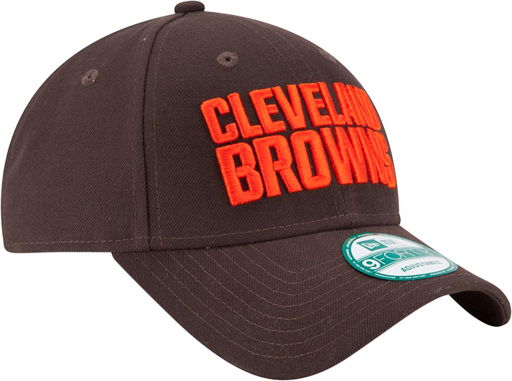New Era Adult Cleveland Browns League 9Forty Brown Adjustable Hat product image