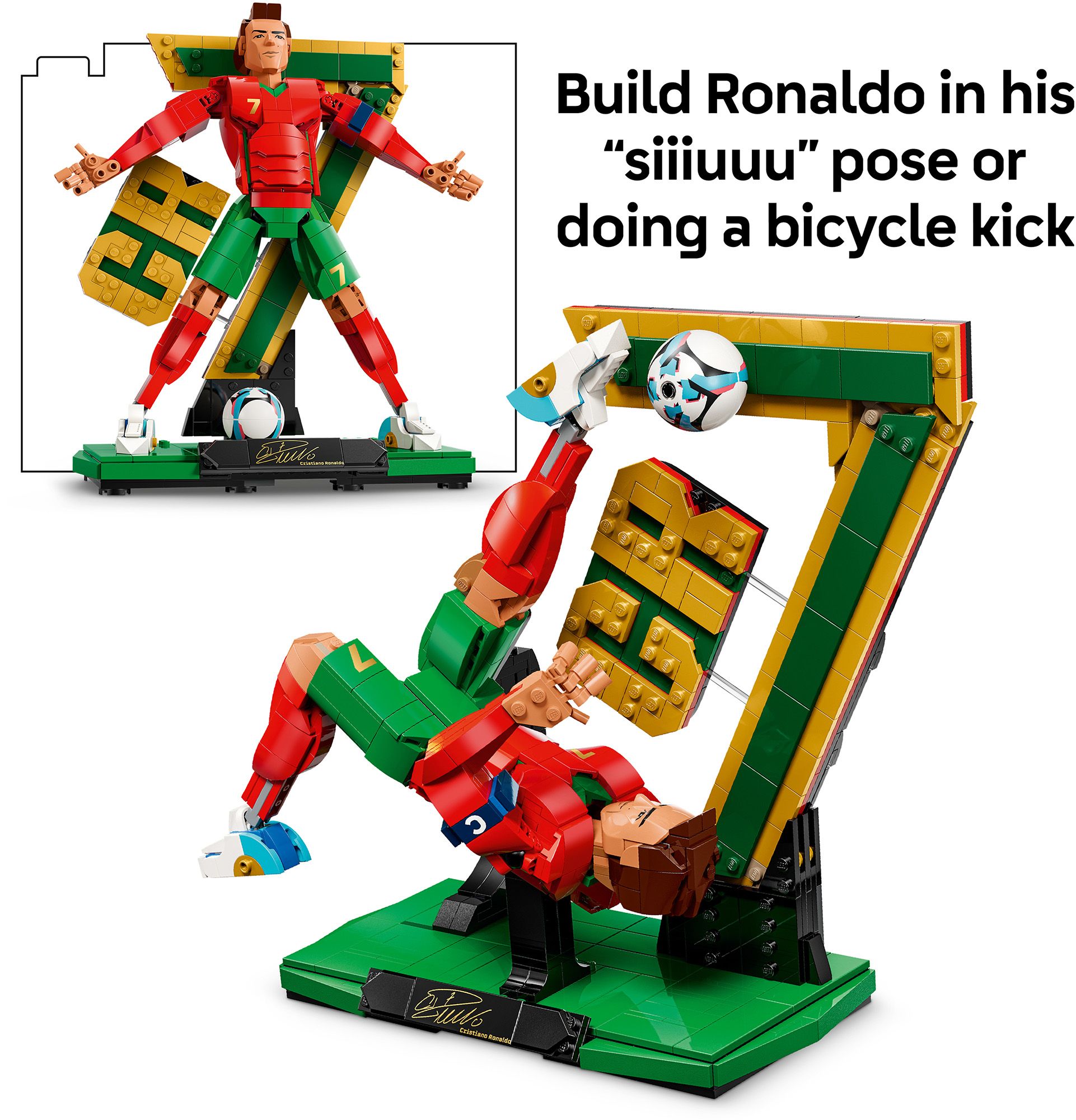 LEGO Editions Sports Cristiano Ronaldo – Soccer Legend product image