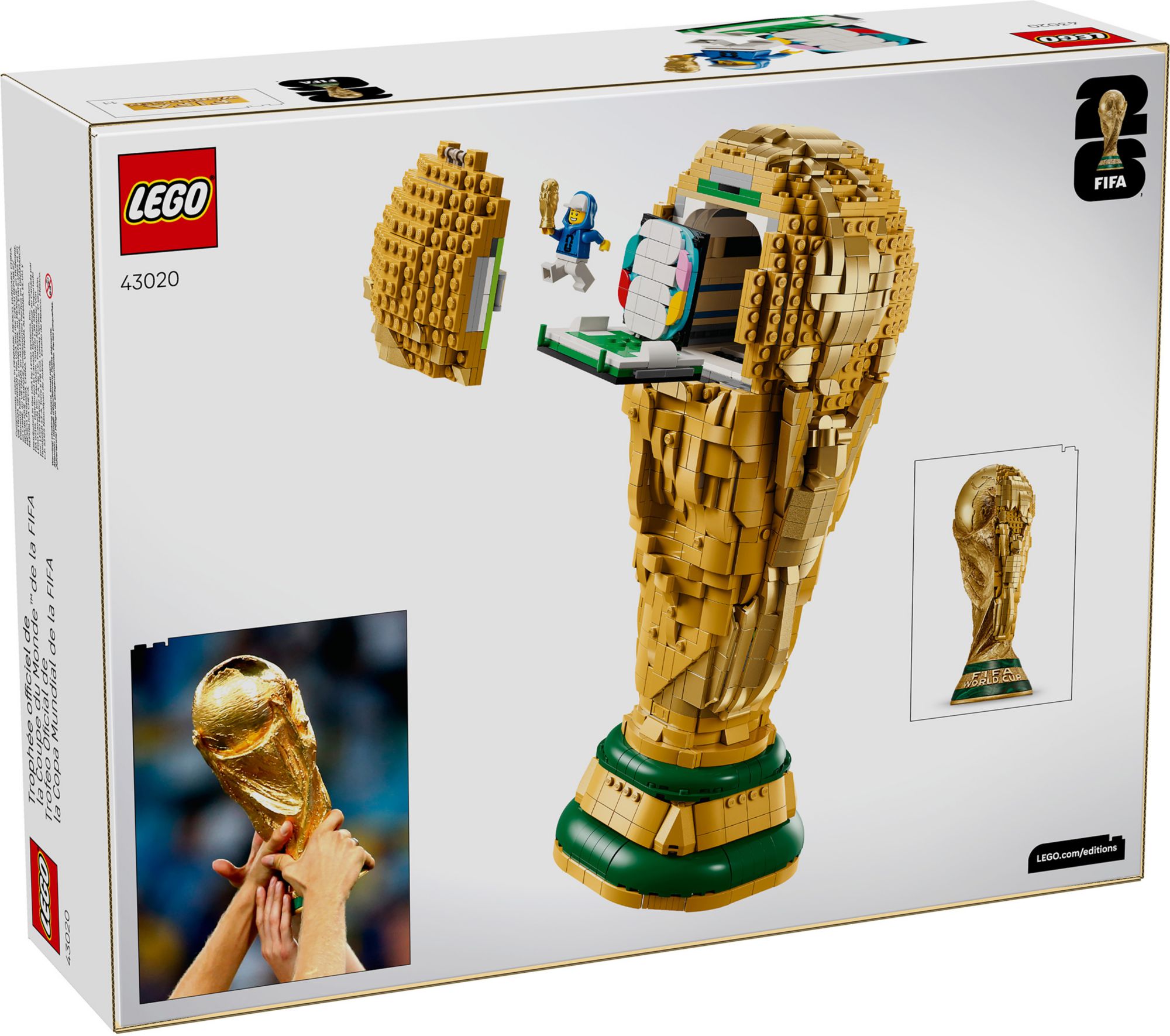 LEGO Editions Sports FIFA World Cup Official Trophy product image