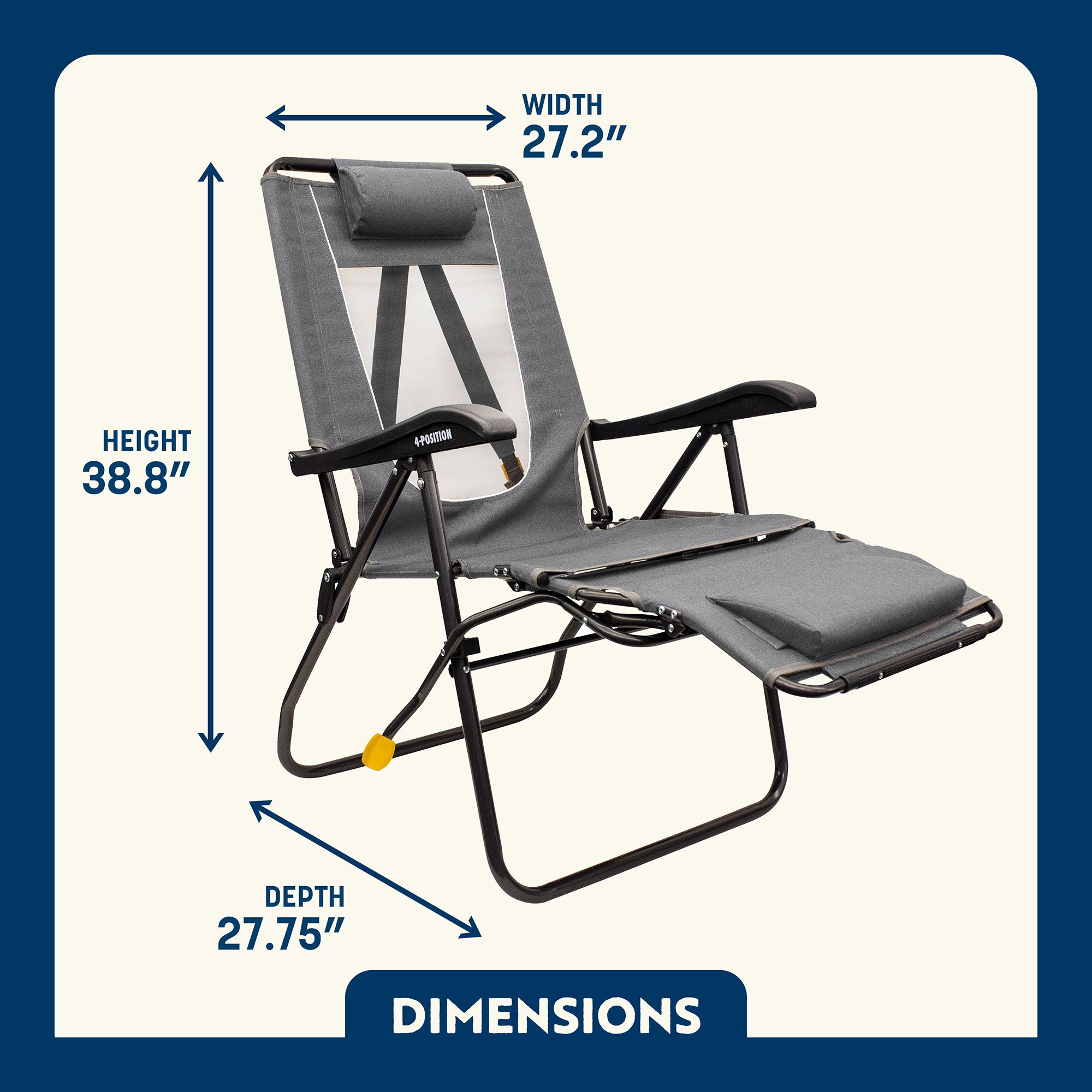 GCI Outdoor Legz-Up-Lounger Chair product image