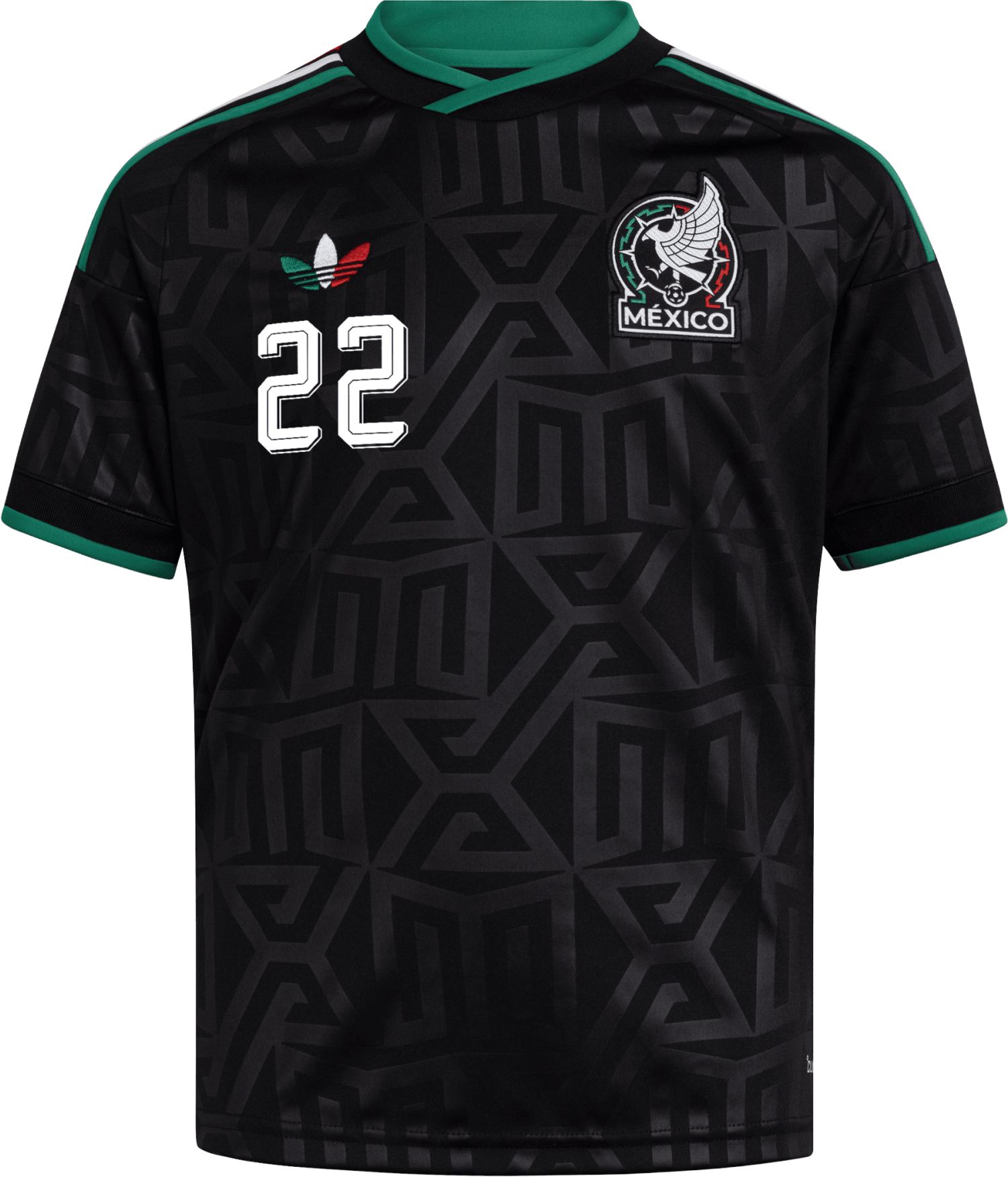adidas Youth Mexico Hirving Lozano #22 2026 Third Replica Jersey product image