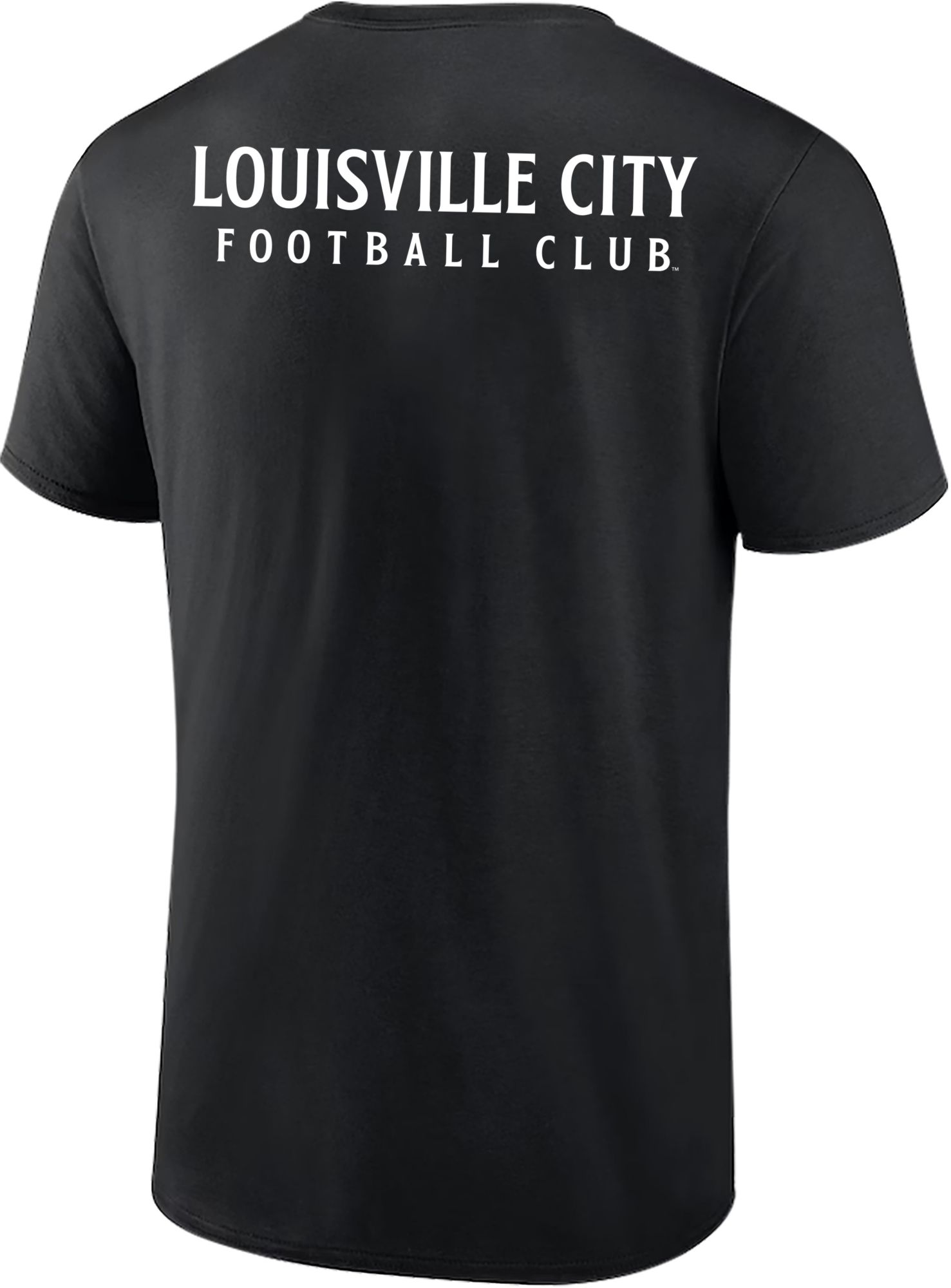 Icon Sports Group Men's Louisville City FC 2-Hit Black T-Shirt product image