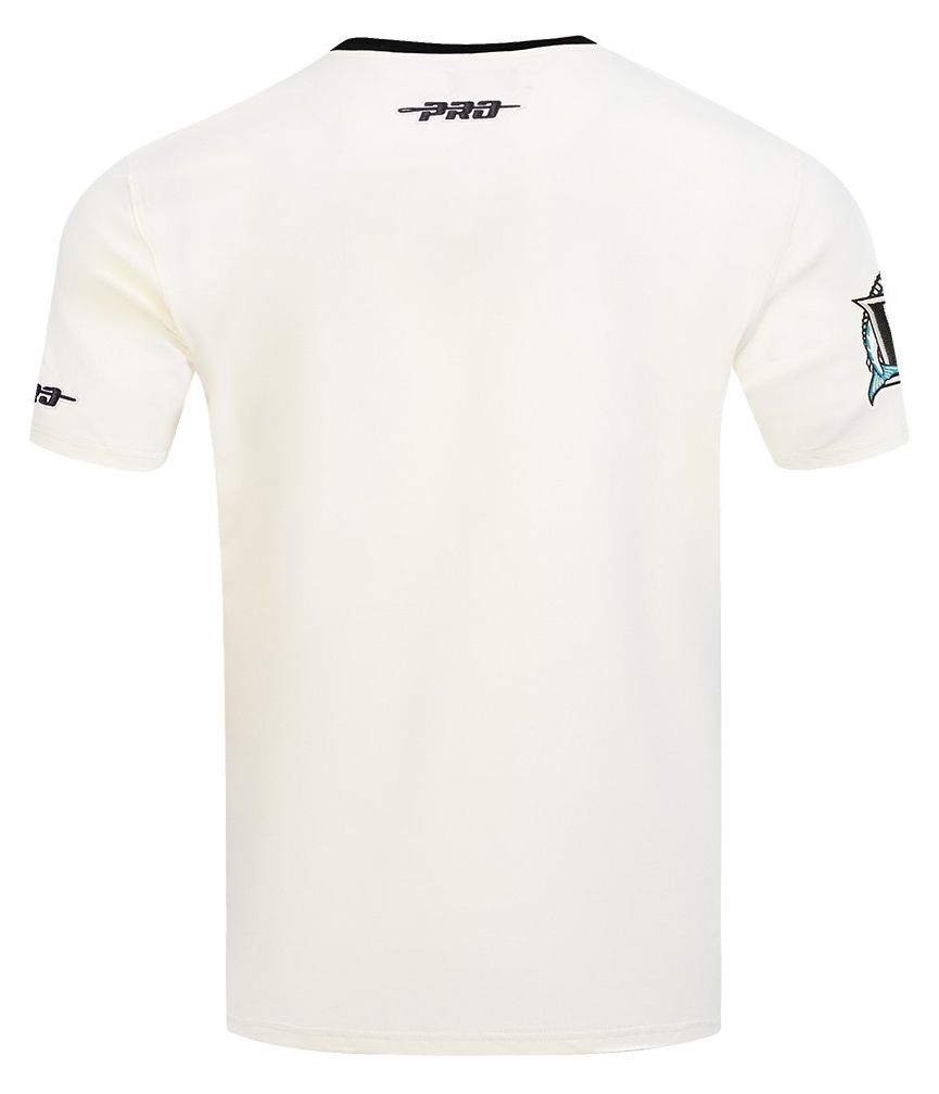 Pro Standard Men's Miami Marlins Cream Modern Originals T-Shirt product image