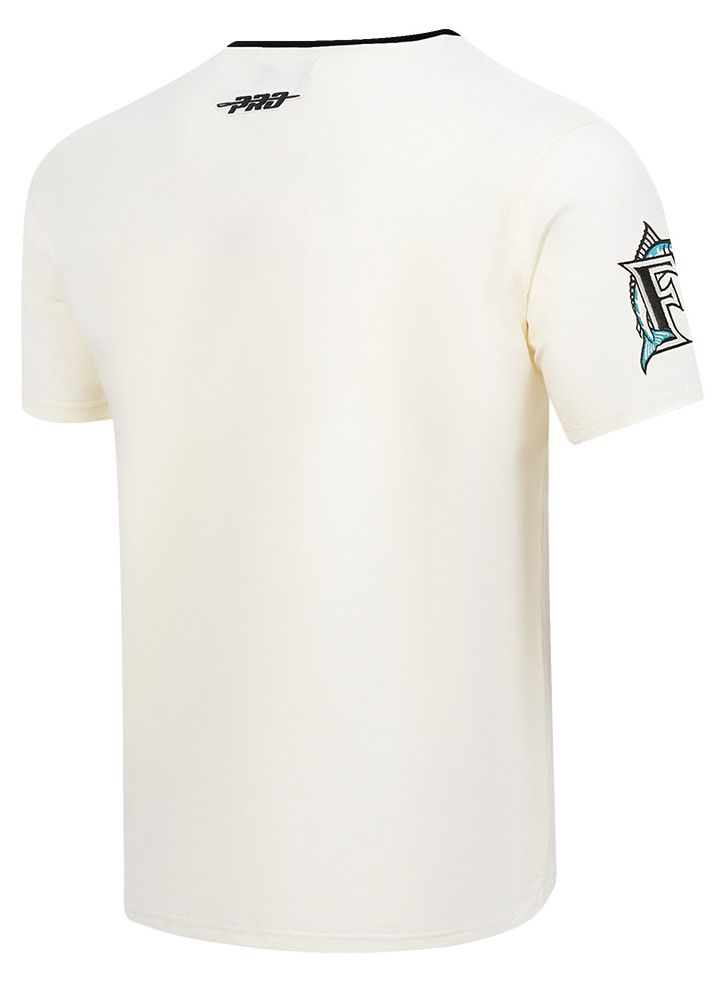 Pro Standard Men's Miami Marlins Cream Modern Originals T-Shirt product image