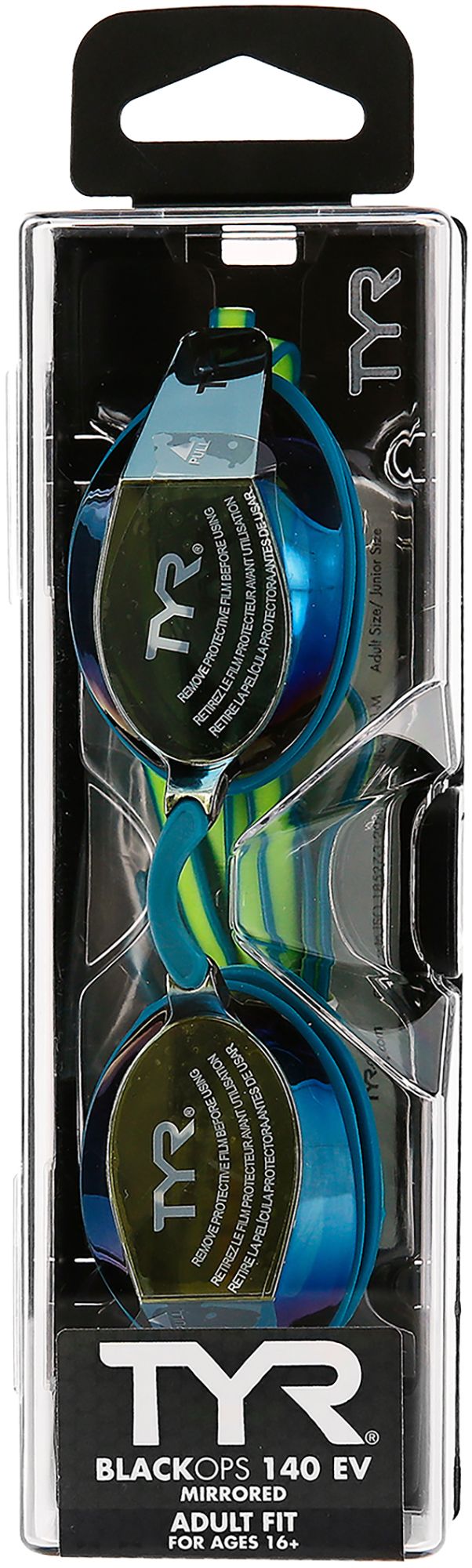 TYR Adult Black Ops Mirrored Goggles product image