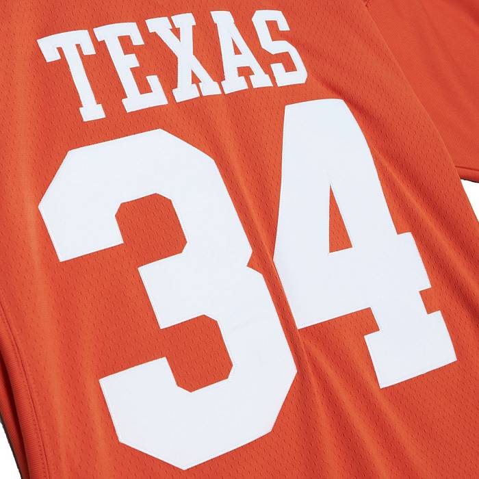Men's Mitchell & Ness Texas Orange Texas Longhorns Head Coach Pullover  Hoodie
