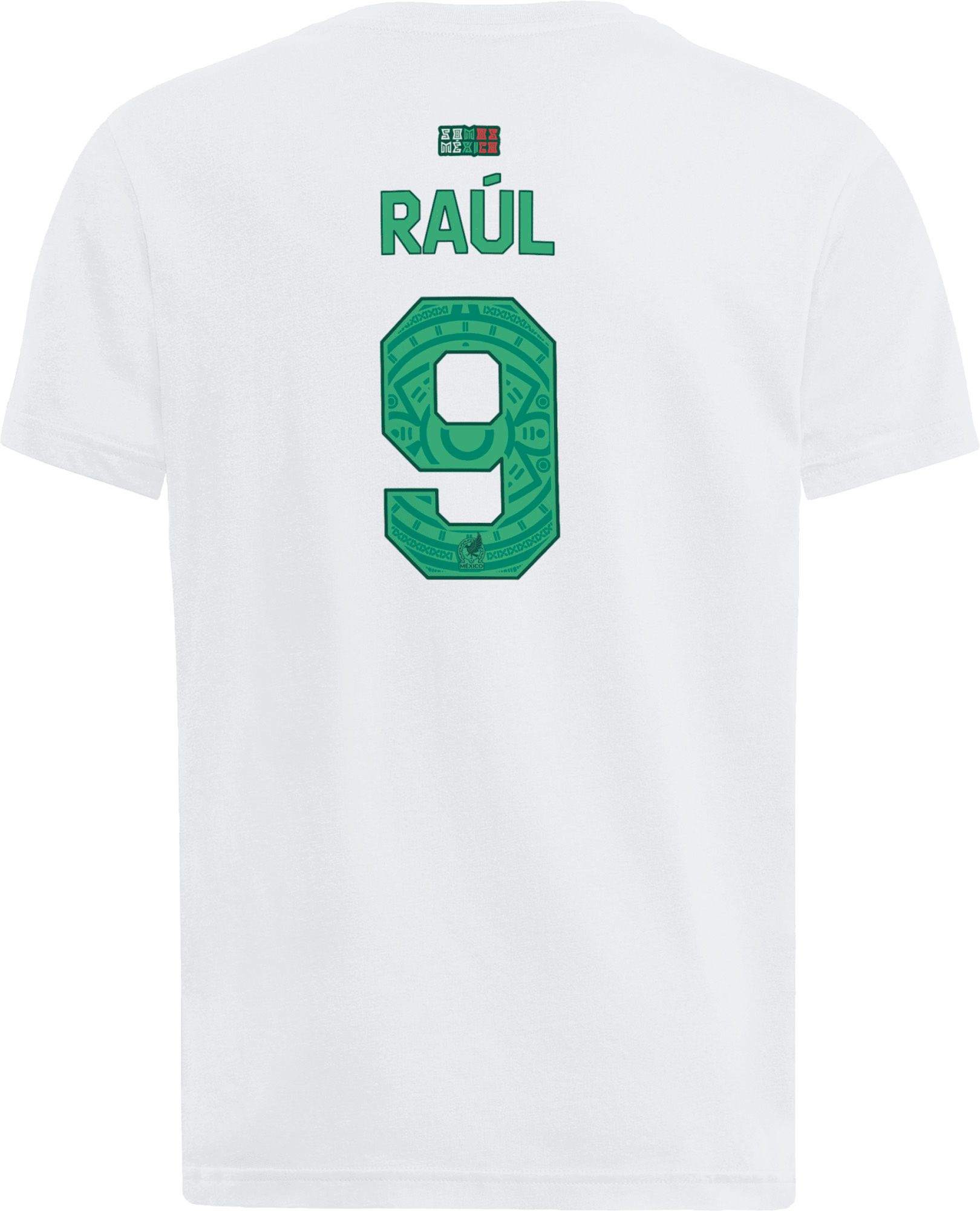 adidas Youth Mexico 2026 Raul Jimenez #9 White T-Shirt product image