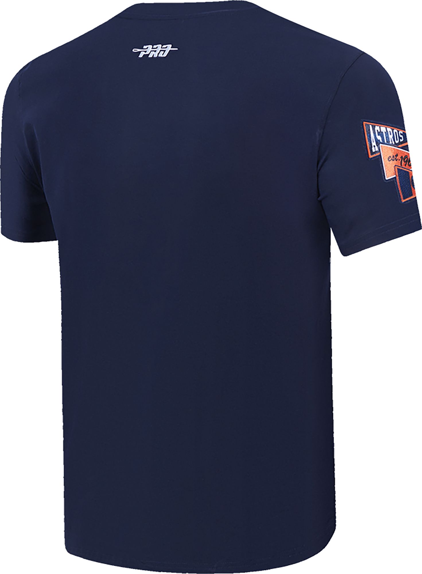 Pro Standard Men's Houston Astros Navy Classic Chenille Pennant Tee product image