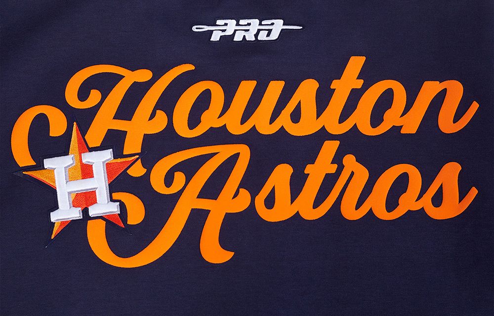 Pro Standard Men's Houston Astros Navy Souvenir Warmup Jacket product image