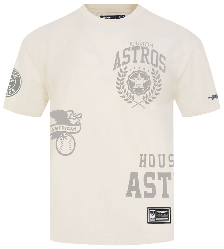 Pro Standard Men's Houston Astros Cream Street Team T-Shirt product image