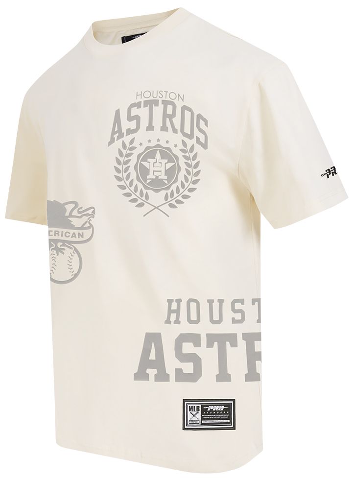 Pro Standard Men's Houston Astros Cream Street Team T-Shirt product image