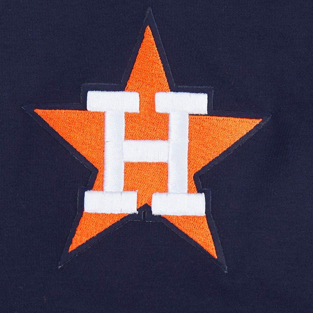 Pro Standard Men's Houston Astros Navy Retro Double Knit T-shirt product image