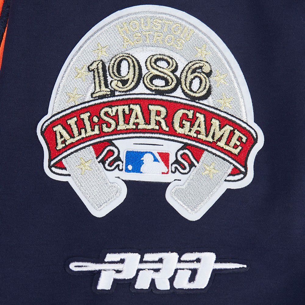 Pro Standard Men's Houston Astros Navy Retro Double Knit T-shirt product image