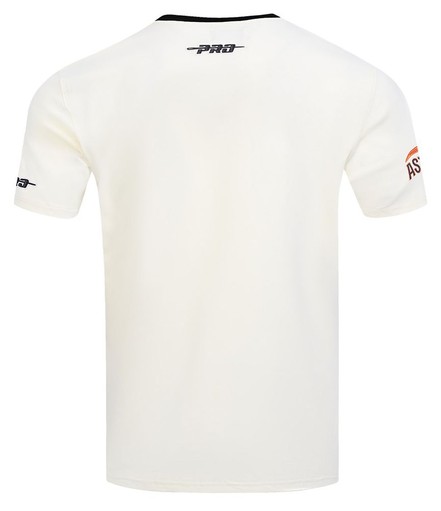 Pro Standard Men's Houston Astros Cream Modern Originals T-Shirt product image