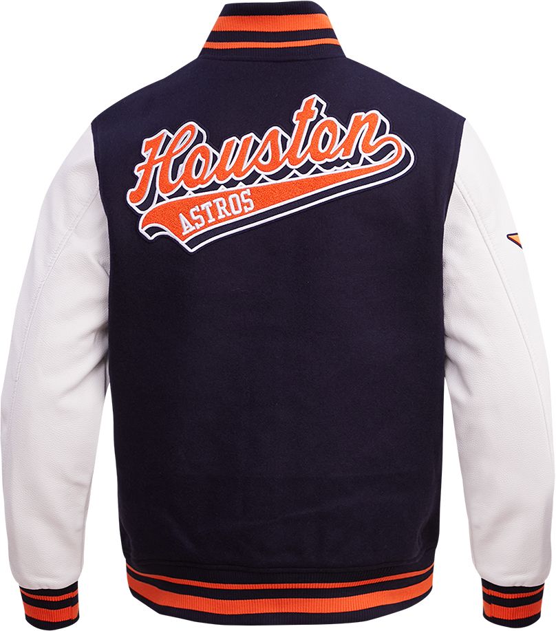 Pro Standard Men's Houston Astros Navy Varsity Jacket product image