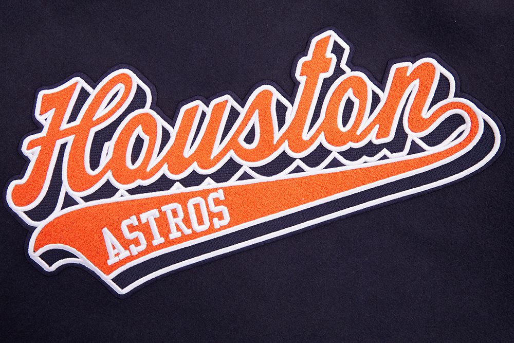 Pro Standard Men's Houston Astros Navy Varsity Jacket product image