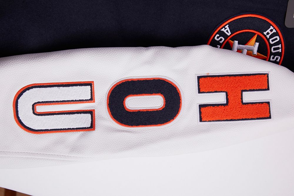 Pro Standard Men's Houston Astros Navy Varsity Jacket product image