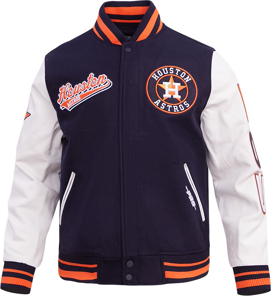 Pro Standard Men's Houston Astros Navy Varsity Jacket product image