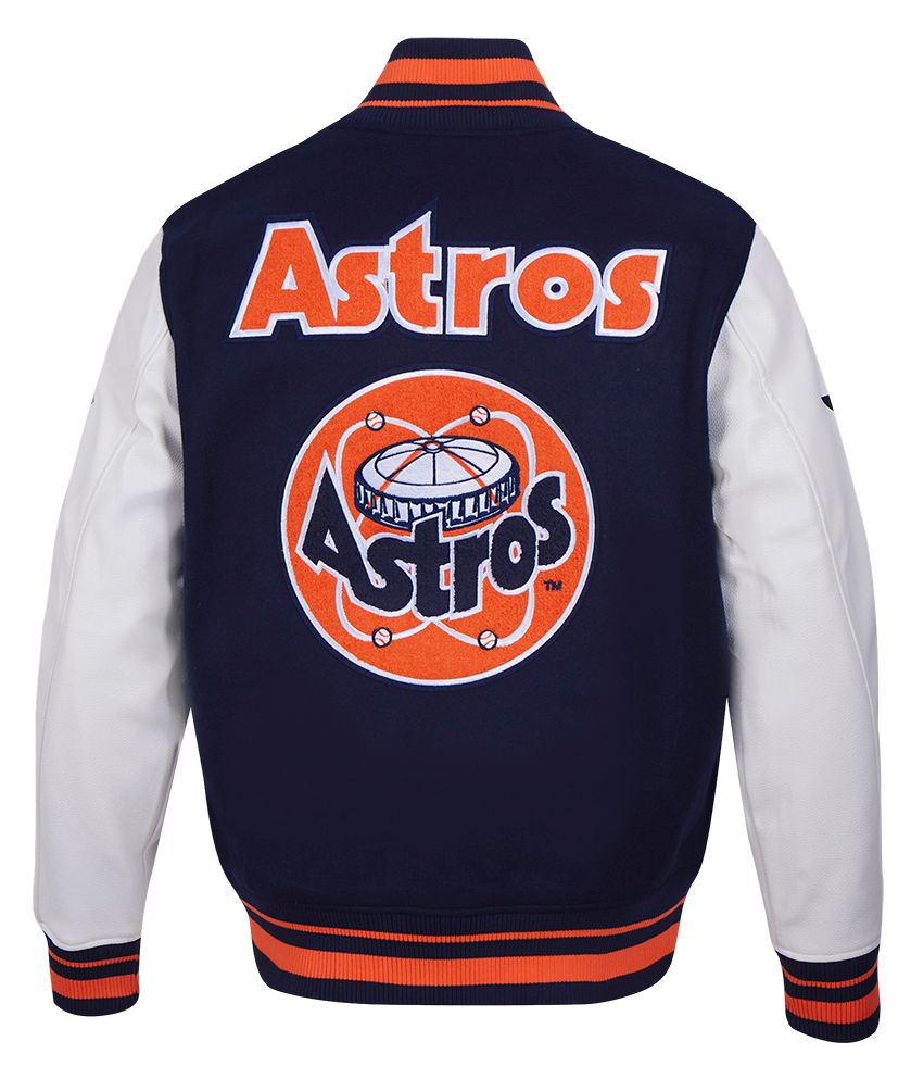 Pro Standard Men's Houston Astros Navy Retro Classic Jacket product image