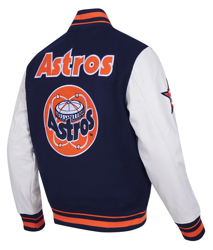 Pro Standard Men's Houston Astros Navy Retro Classic Jacket product image