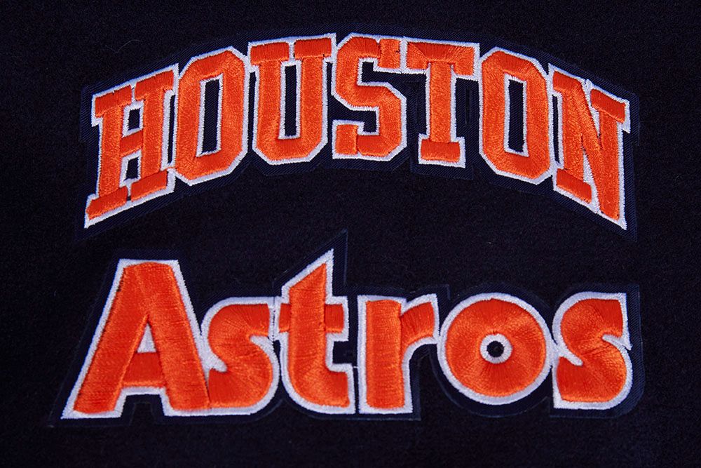 Pro Standard Men's Houston Astros Navy Retro Classic Jacket product image