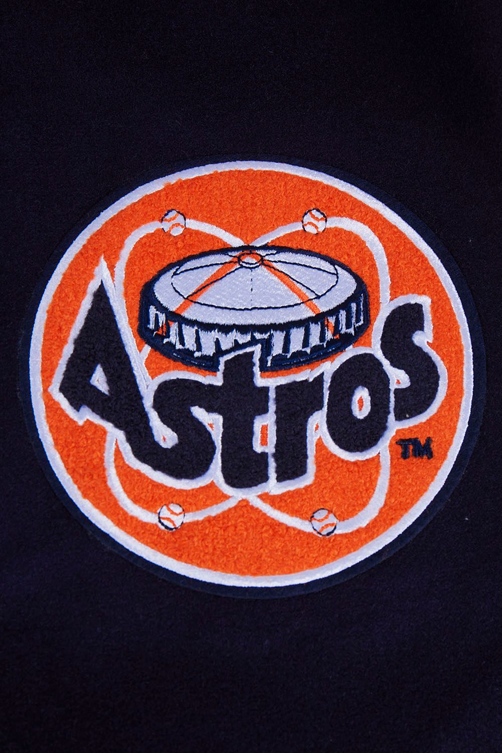 Pro Standard Men's Houston Astros Navy Retro Classic Jacket product image