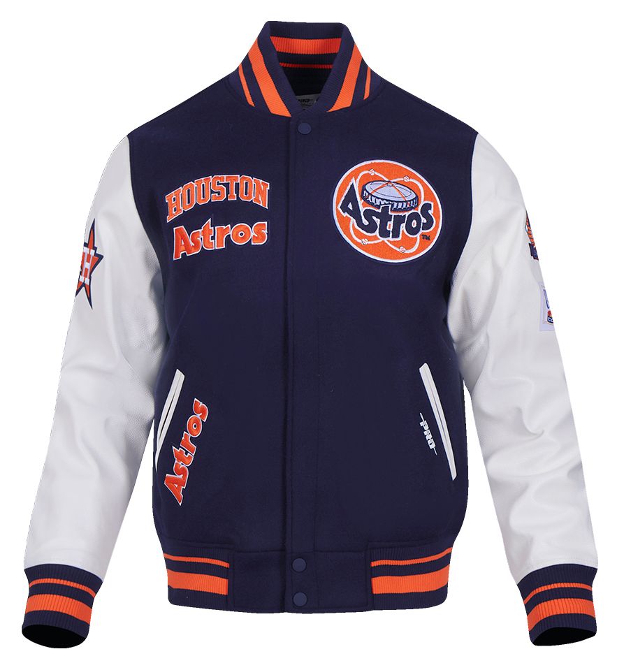 Pro Standard Men's Houston Astros Navy Retro Classic Jacket product image