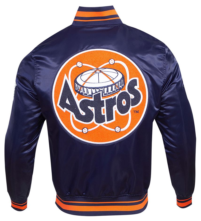 Pro Standard Men's Houston Astros Retro Rib Satin Jacket product image