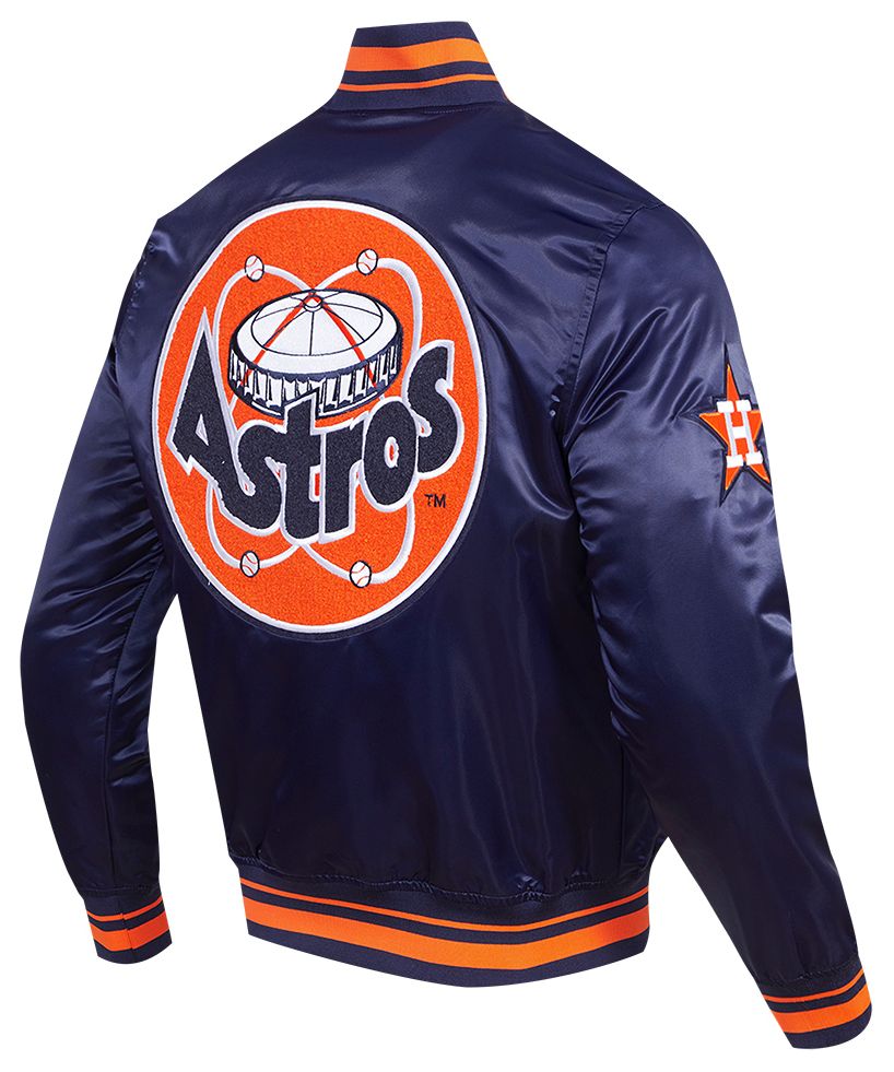 Pro Standard Men's Houston Astros Retro Rib Satin Jacket product image