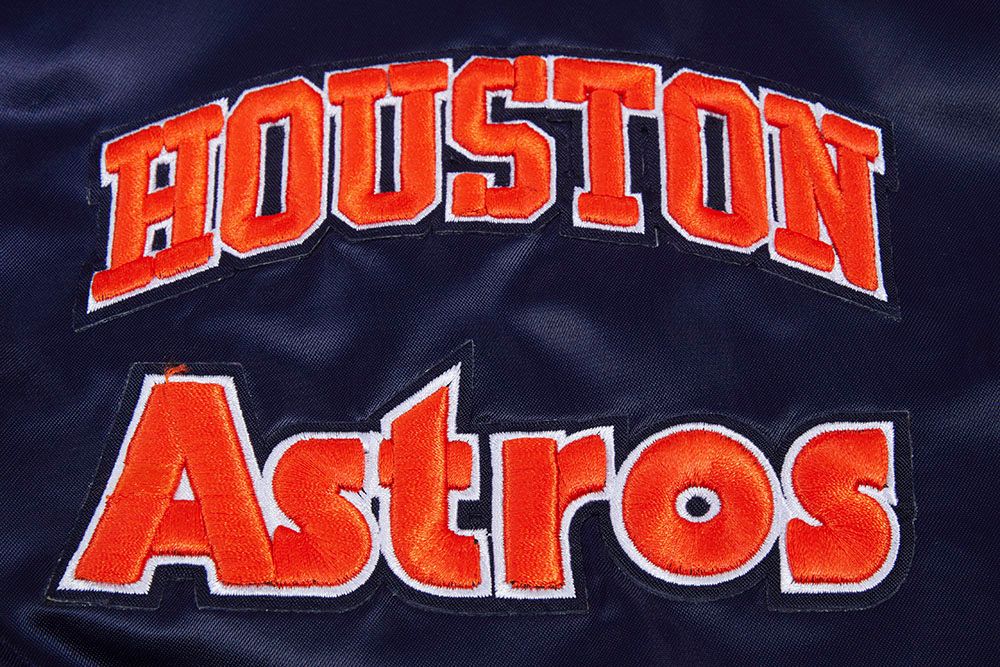 Pro Standard Men's Houston Astros Retro Rib Satin Jacket product image