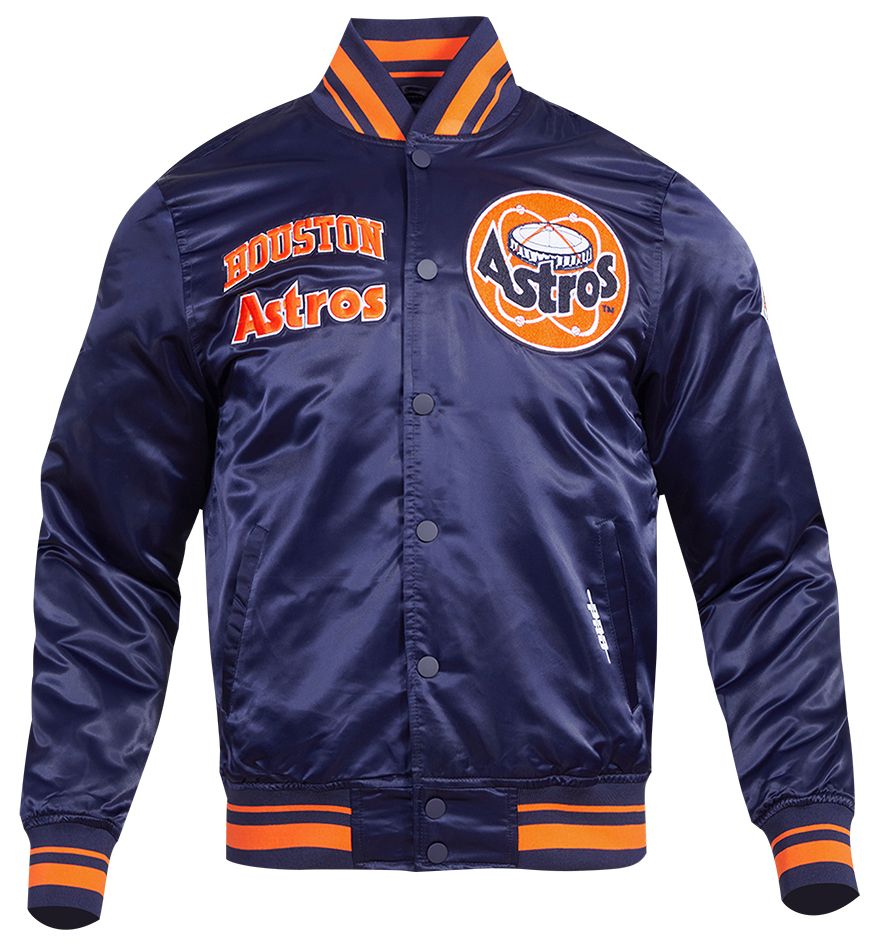 Pro Standard Men's Houston Astros Retro Rib Satin Jacket product image