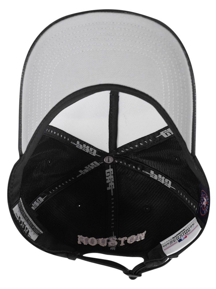 Pro Standard Adult Houston Astros Cream Wool Strapback Hat product image