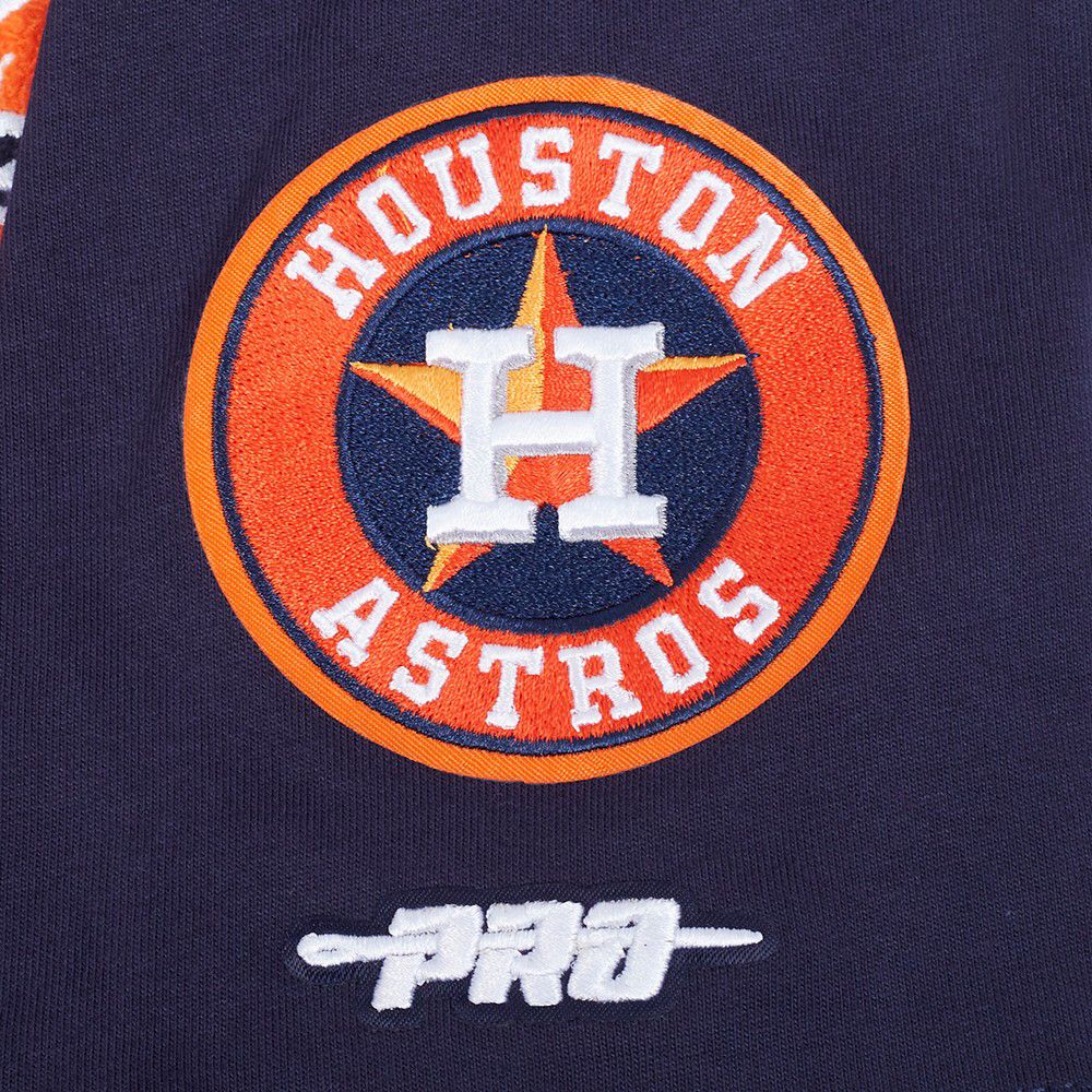 Pro Standard Youth Houston Astros Midnight Navy Script Tail T-Shirt product image