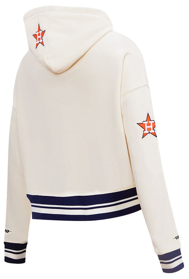 Pro Standard Women's Houston Astros Retro Cropped Fleece Hoodie product image