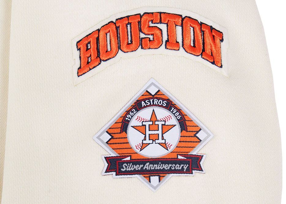 Pro Standard Women's Houston Astros Retro Cropped Fleece Hoodie product image
