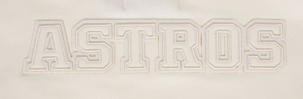 Pro Standard Women's Houston Astros Cream Classic Crewneck Sweatshirt product image