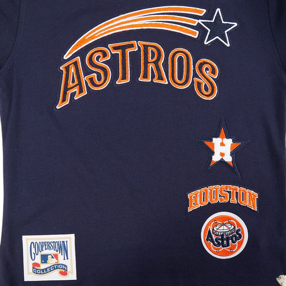 Pro Standard Boys' Houston Astros Navy Classic Retro T-Shirt product image