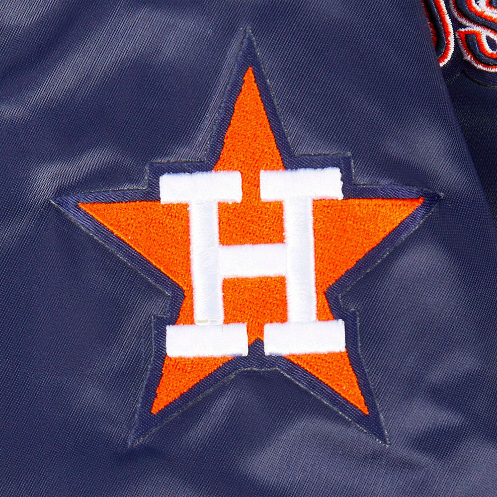Pro Standard Boys' Houston Astros Navy Classic Satin Jacket product image