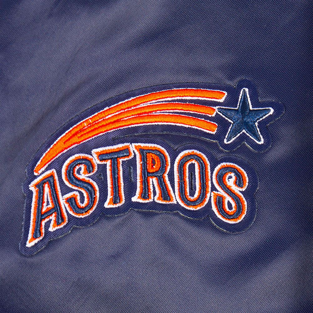 Pro Standard Boys' Houston Astros Navy Classic Satin Jacket product image