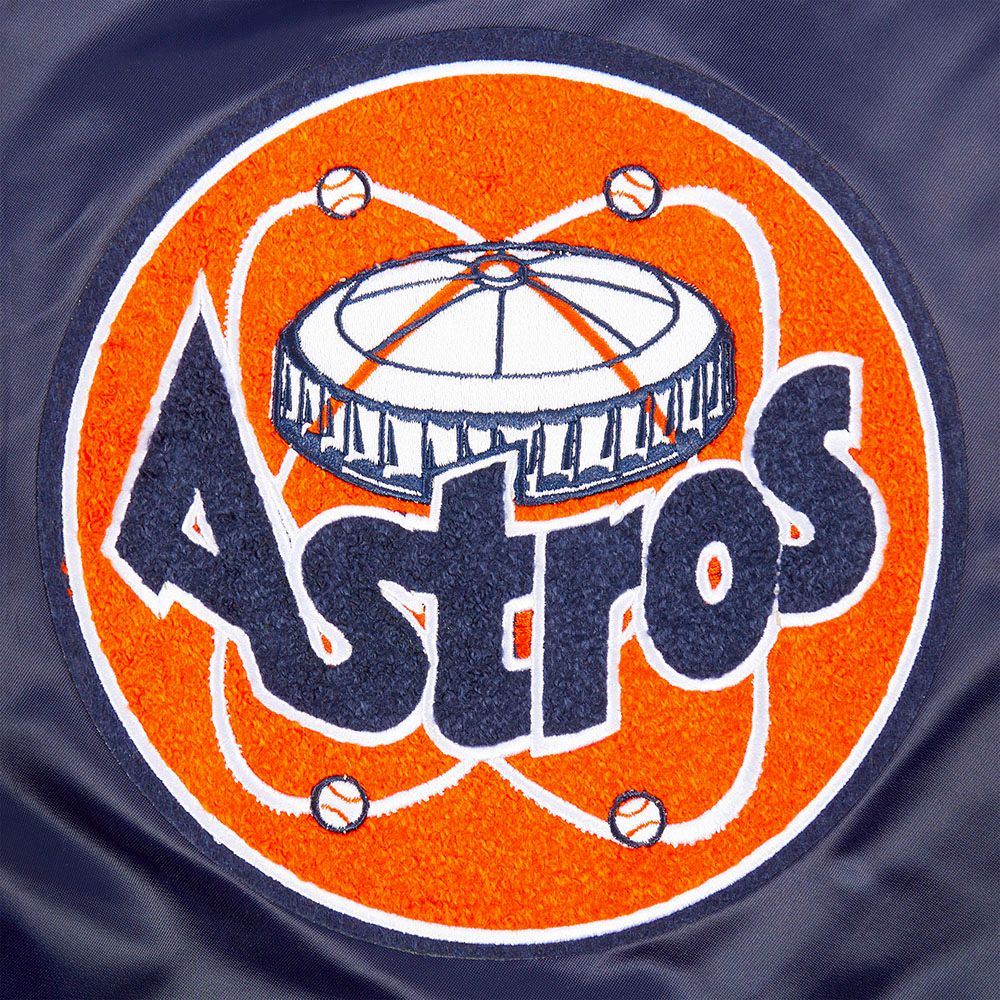 Pro Standard Boys' Houston Astros Navy Classic Satin Jacket product image