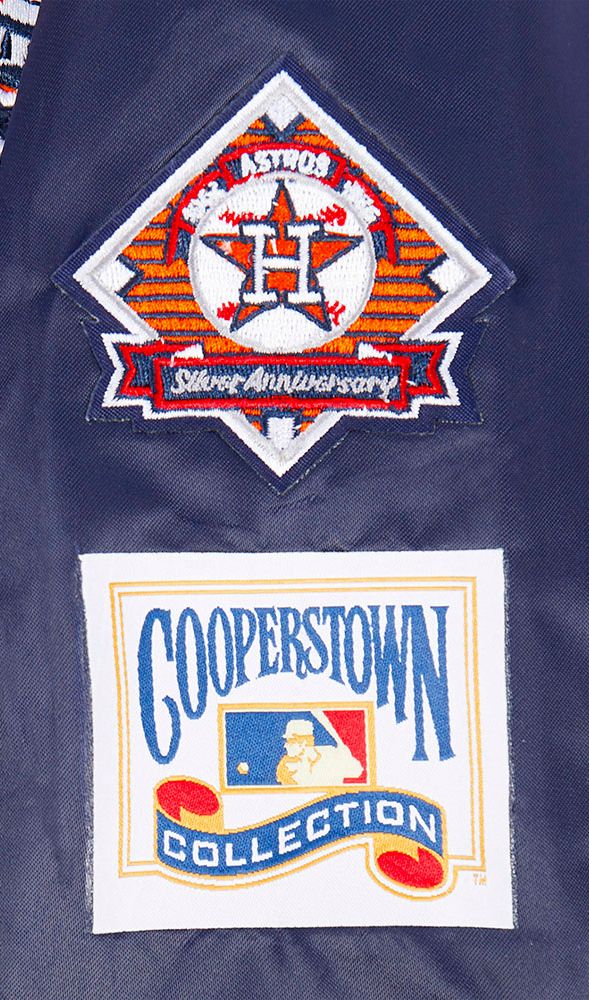 Pro Standard Boys' Houston Astros Navy Classic Satin Jacket product image