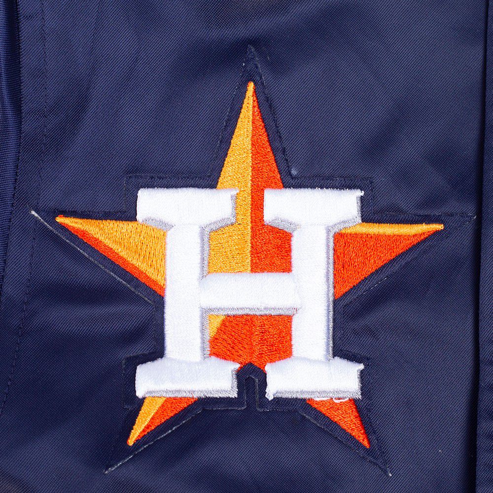 Pro Standard Toddler Houston Astros Navy Satin Jacket product image