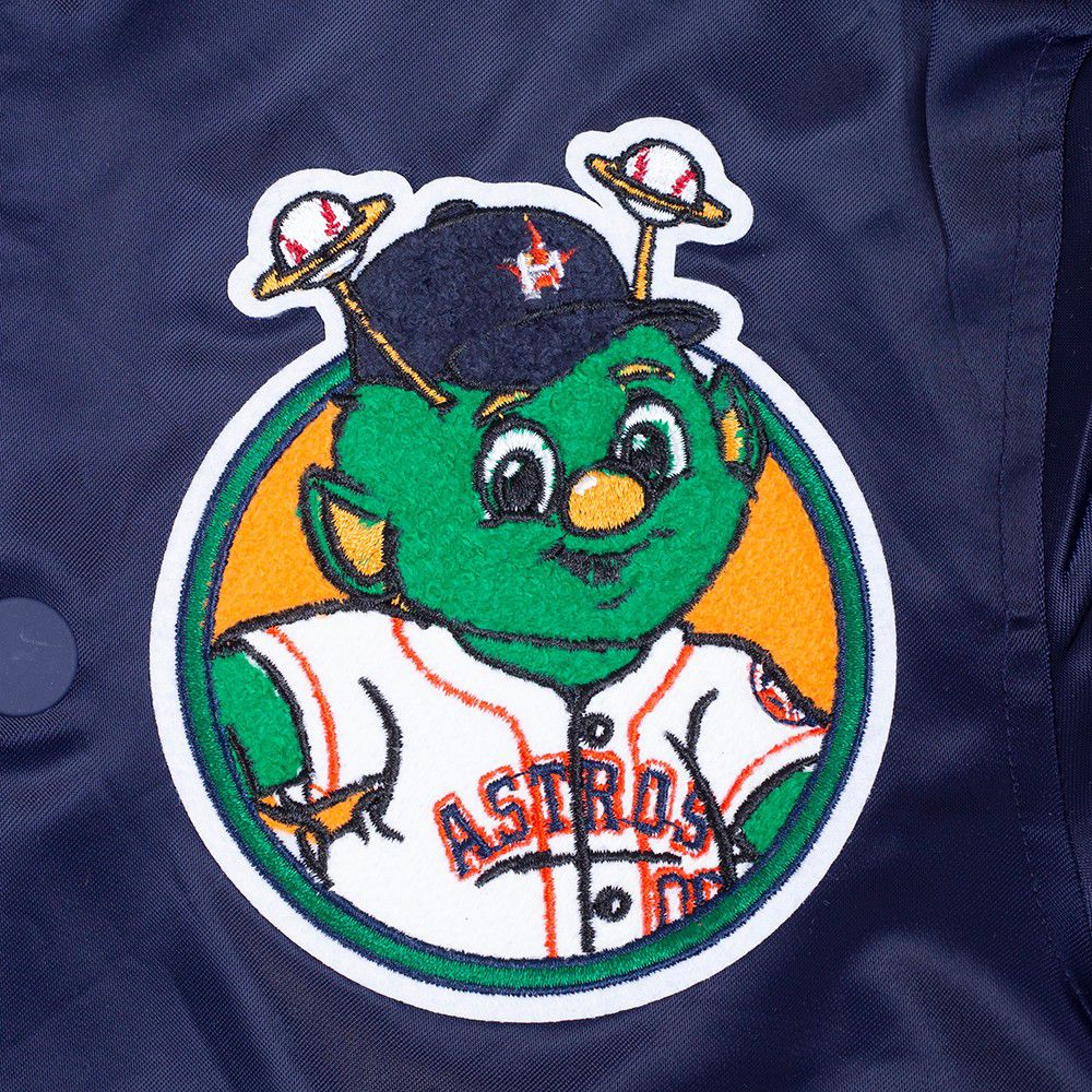 Pro Standard Toddler Houston Astros Navy Satin Jacket product image