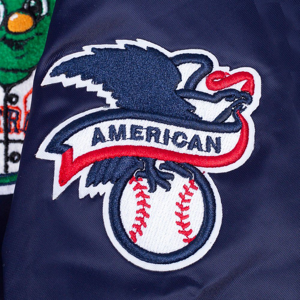 Pro Standard Toddler Houston Astros Navy Satin Jacket product image