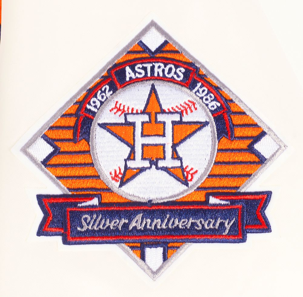 Pro Standard Women's Houston Astros Cream Classic Satin Jacket product image