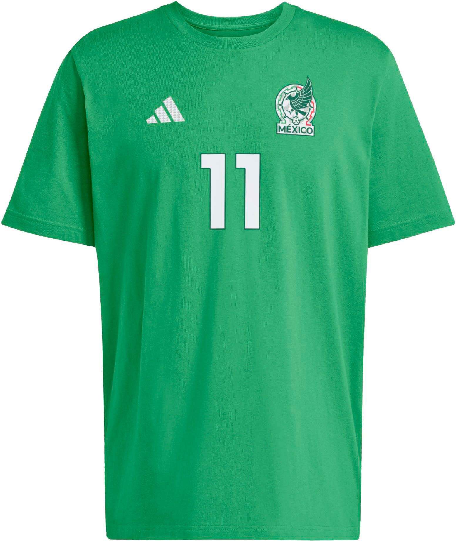 adidas Adult Santiago Gimenez  #11 Mexico Green Home T-Shirt product image