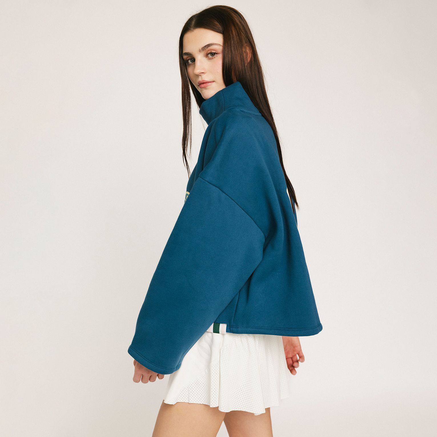 Fore All Women's Diana Mock Neck Golf Shirt product image