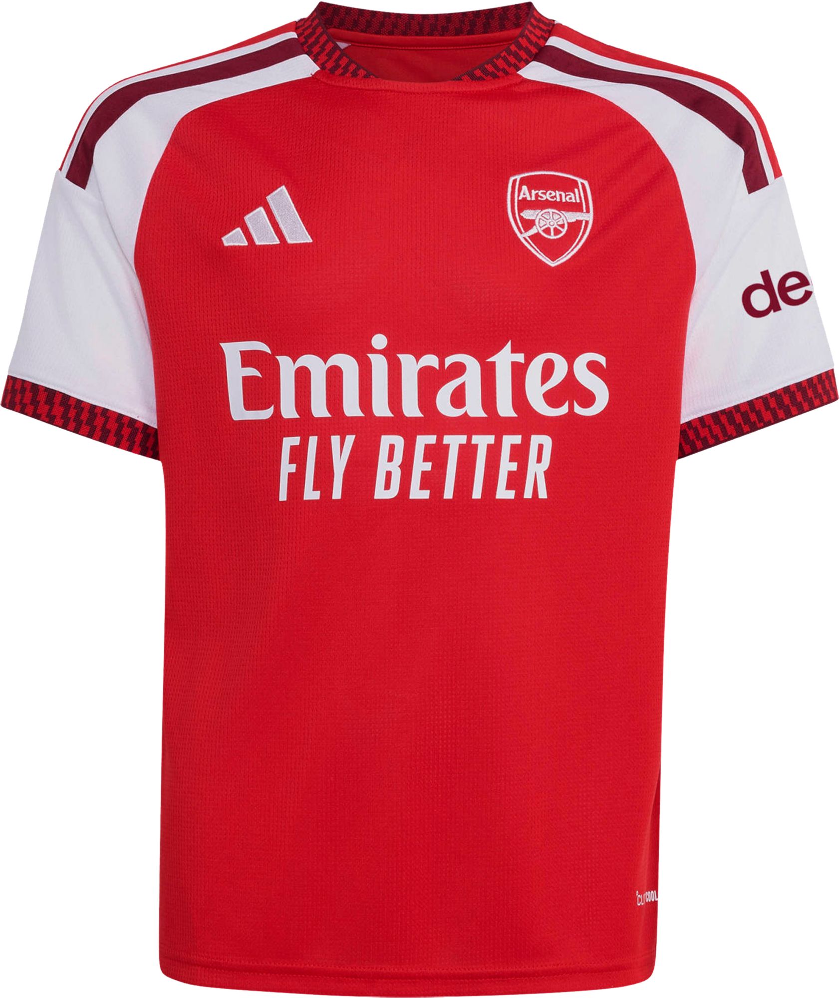 adidas Youth Arsenal Bukaya Saka #7 2026 Home Replica Jersey